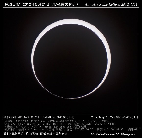 Annular Solar Eclipse Flash Report 2