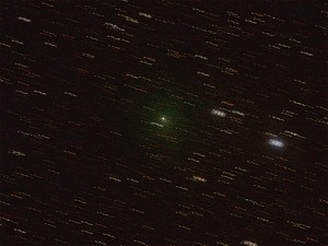 兵庫県立西はりま天文台公園撮影のハートレイ彗星の画像